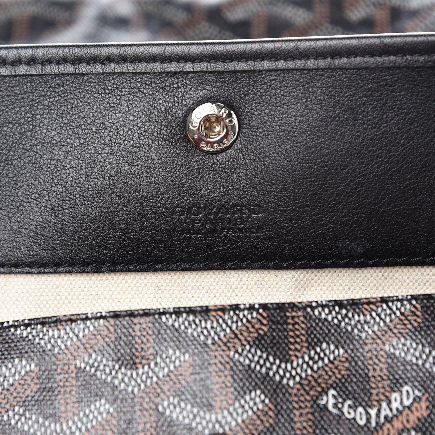 Goyard Goyardine Saint Louis PM Black 7 of 12