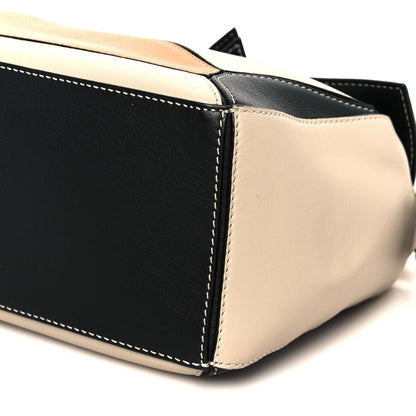 Loewe Calfskin Small Puzzle Bag Amber Light Oat Black 10 of 12