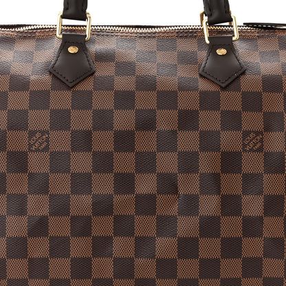 Louis Vuitton Damier Ebene Speedy 35 8 of 11