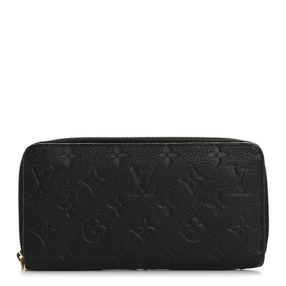 Louis Vuitton Empreinte Zippy Wallet Black 1 of 10