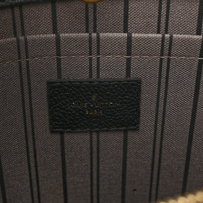 Louis Vuitton Empreinte Montaigne MM Black 6 of 10