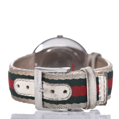 Gucci Stainless Steel Nylon 36mm U-Play Quartz Watch 5 of 16