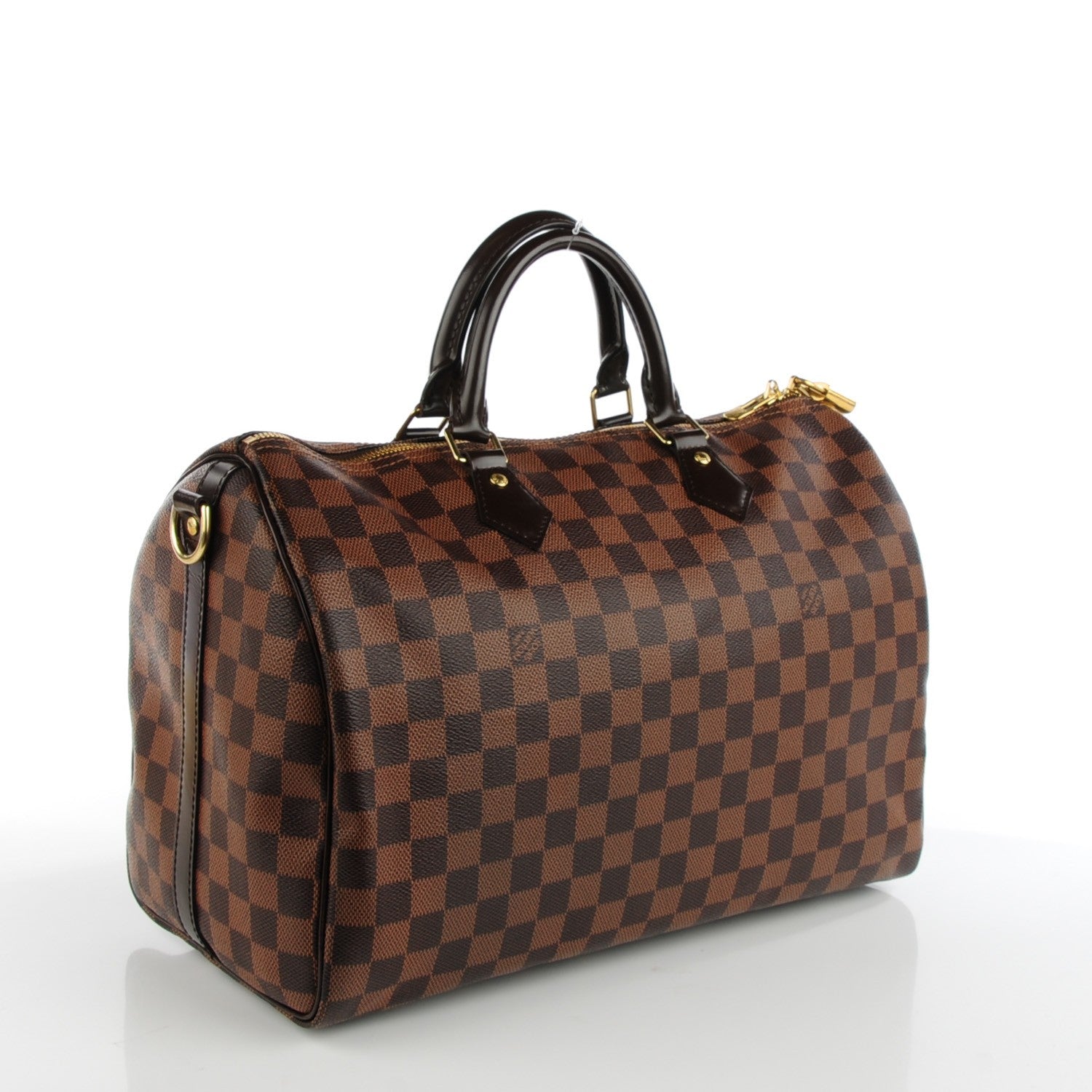 Louis Vuitton Damier Ebene Speedy Bandouliere 35 3 of 9