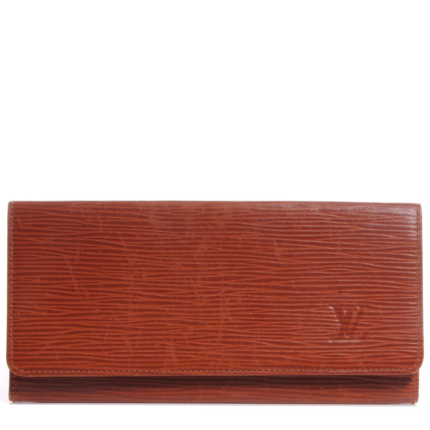 Epi Checkbook Holder Wallet Kenyan Fawn