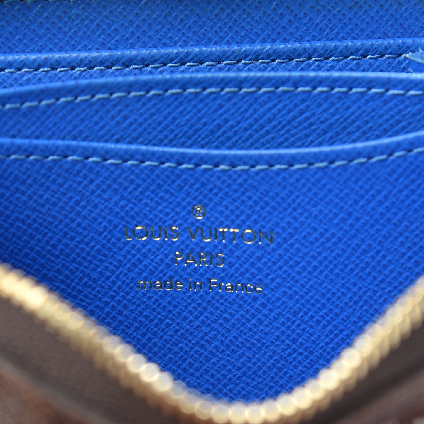 Damier Ebene 2019 Christmas Animation Zippy Coin Purse Blue
