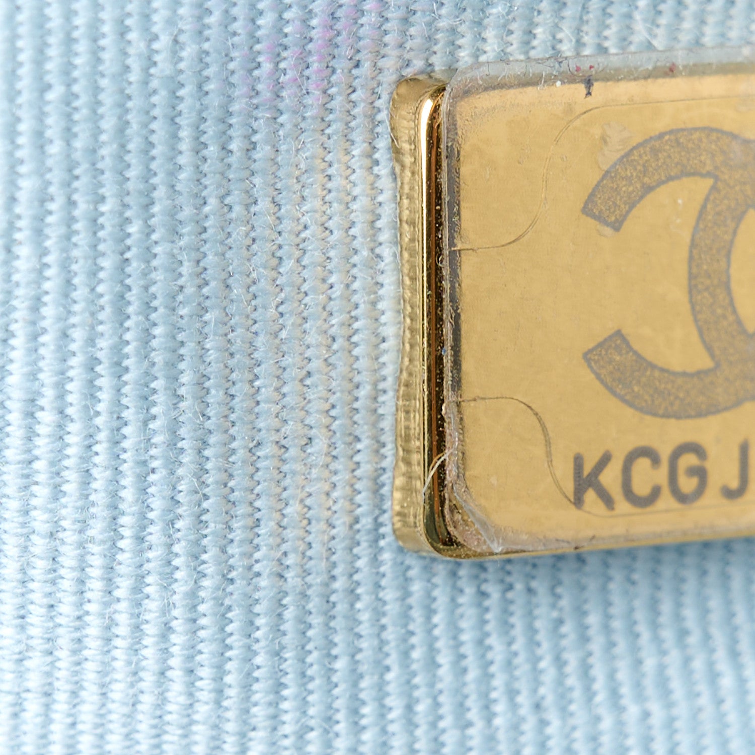 Chanel Lambskin Quilted Medium Chanel 19 Flap Light Blue 7 of 10