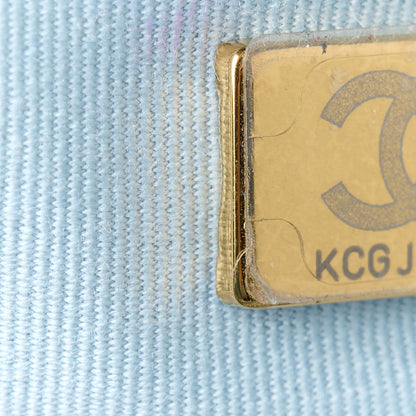 Chanel Lambskin Quilted Medium Chanel 19 Flap Light Blue 7 of 10