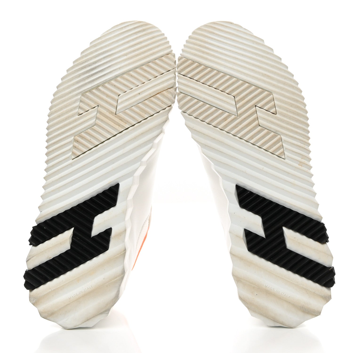 Hermes Knit Calfskin Depart Sneakers 38 White 5 of 9