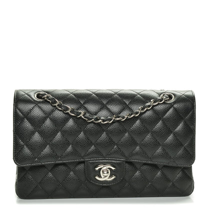 Chanel Caviar Quilted Medium Double Flap Black 1 of 7