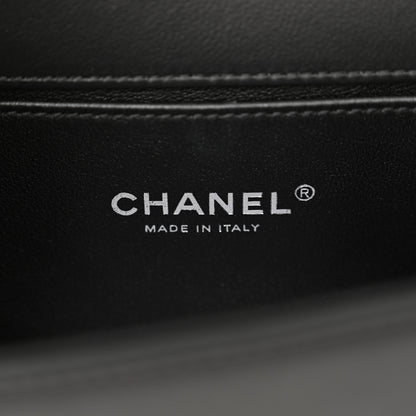 Chanel Calfskin Quilted Small Boy Flap Black 6 of 11