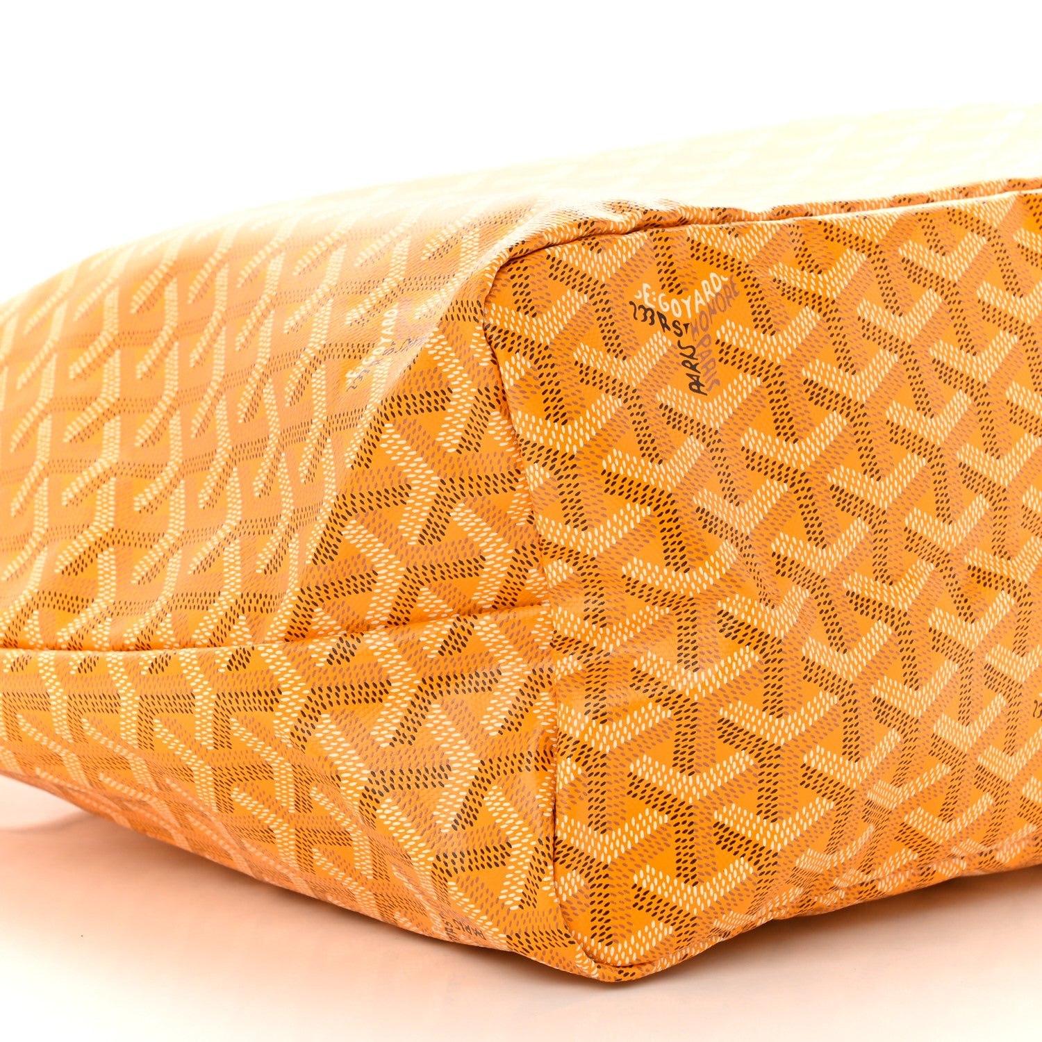 Goyard Goyardine Saint Louis PM Yellow 10 of 11