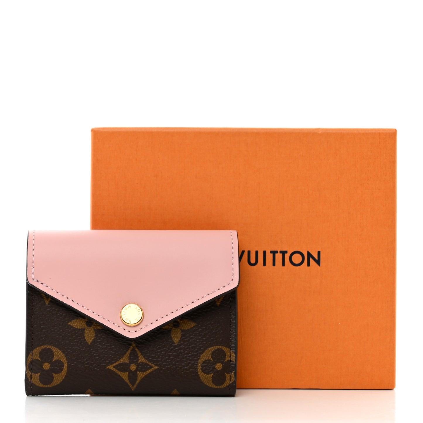 Monogram Zoe Wallet Rose Ballerine