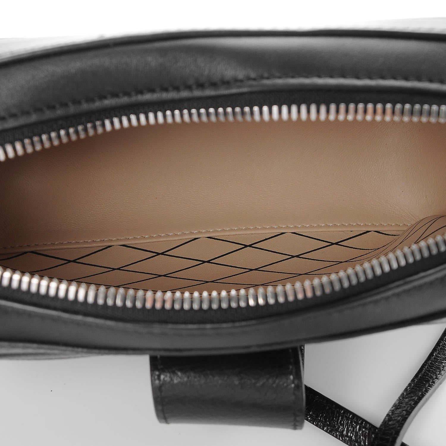 Louis Vuitton Calfskin Petite Malle Soft MM Black 5 of 7