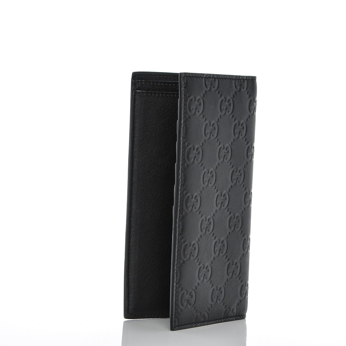Guccissima Margaux Calfskin Avel Wallet Black