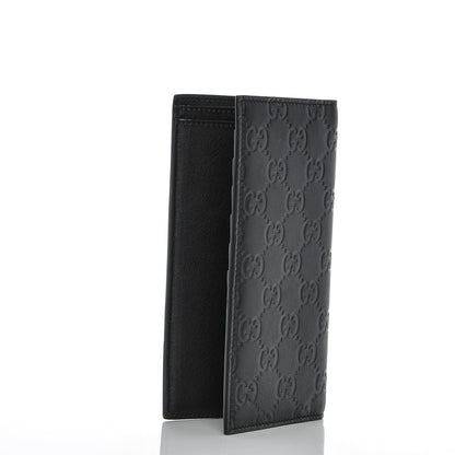 Gucci Guccissima Margaux Calfskin Avel Wallet Black 3 of 6