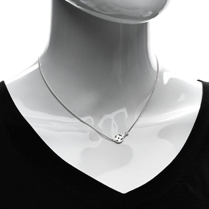 Louis Vuitton 18K White Gold Diamond Idylle Blossom Pendant Necklace 2 of 5