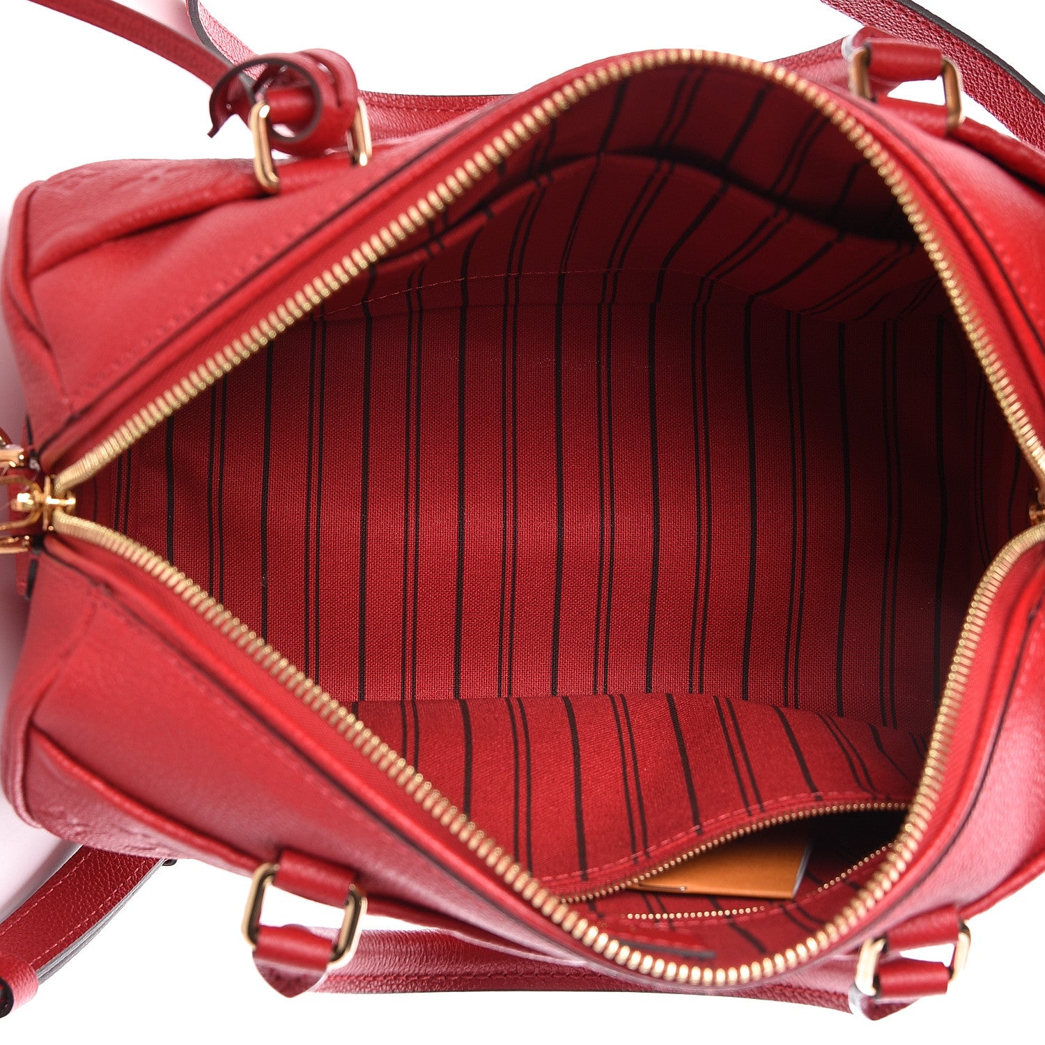 Louis Vuitton Empreinte Speedy Bandouliere 25 NM Scarlet 5 of 11