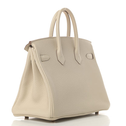 Hermes Togo Birkin 25 Craie 3 of 13