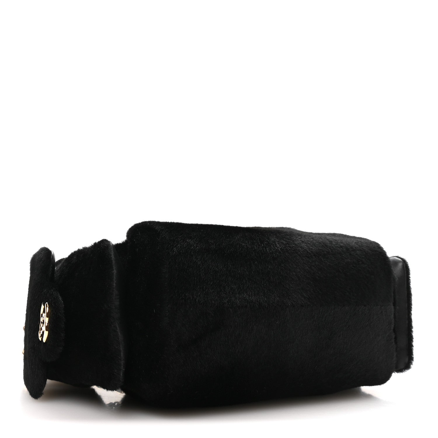 Chanel Pony Hair Mini Chanel 25 Handbag Black Black 4 of 11