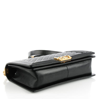 Chanel Lambskin Quilted New Medium Boy Flap Black 4 of 8