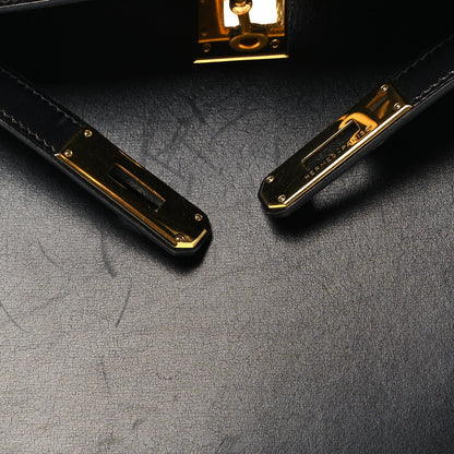 Hermes Box Kelly Sellier 32 Black 13 of 14
