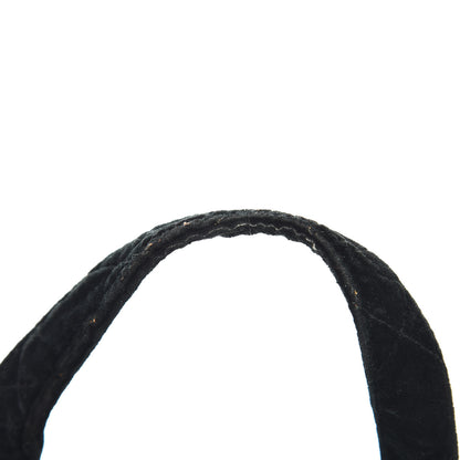 Chanel Velvet Quilted Top Handle Bag Black 12 of 12
