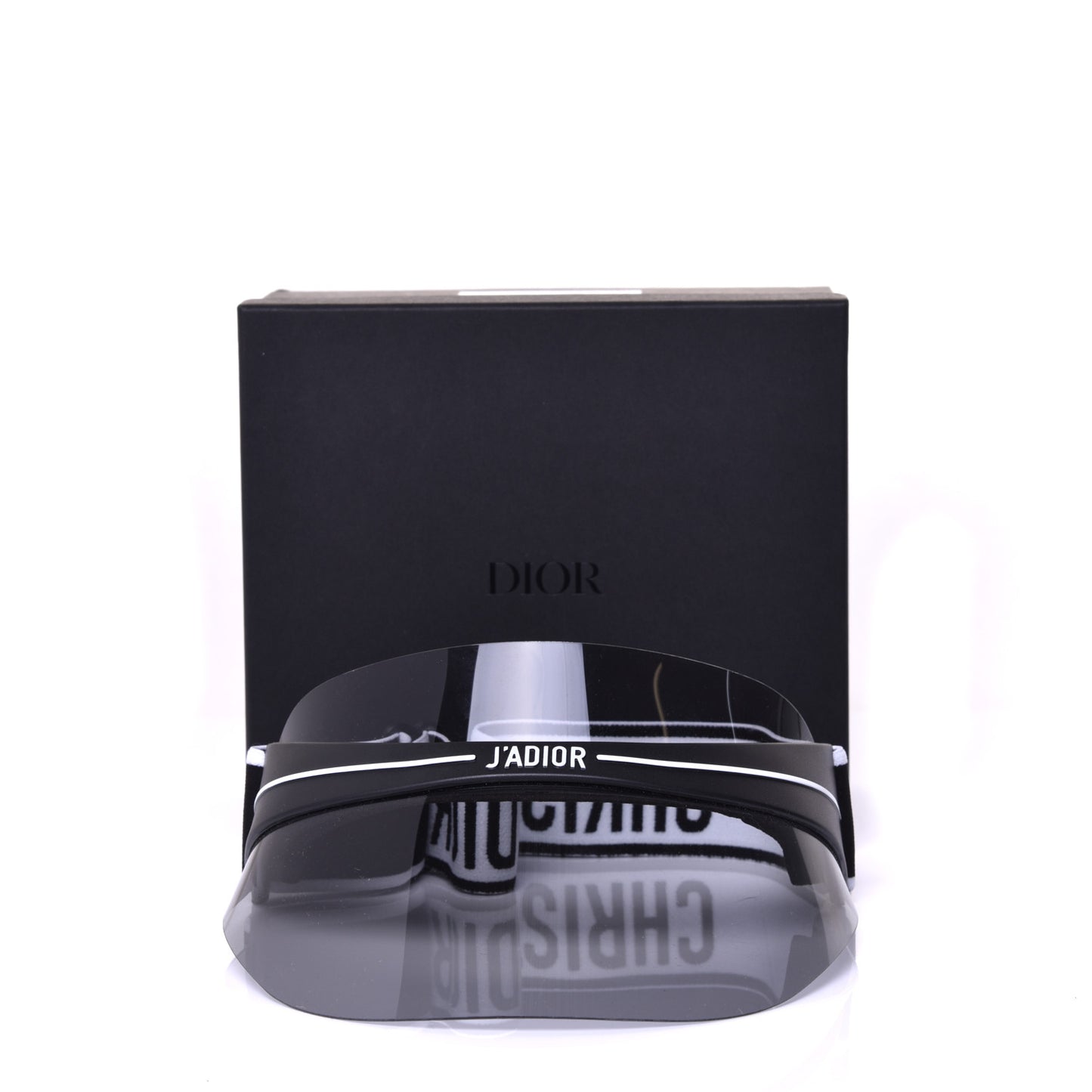 Mirrored DiorClub1 Sun Visor Black
