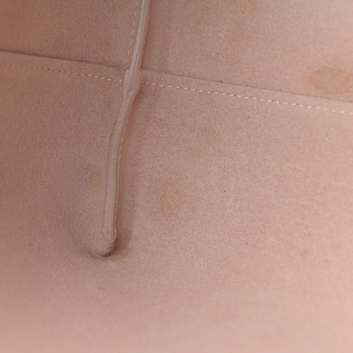Calfskin Large Shopping Tote Pale Blush