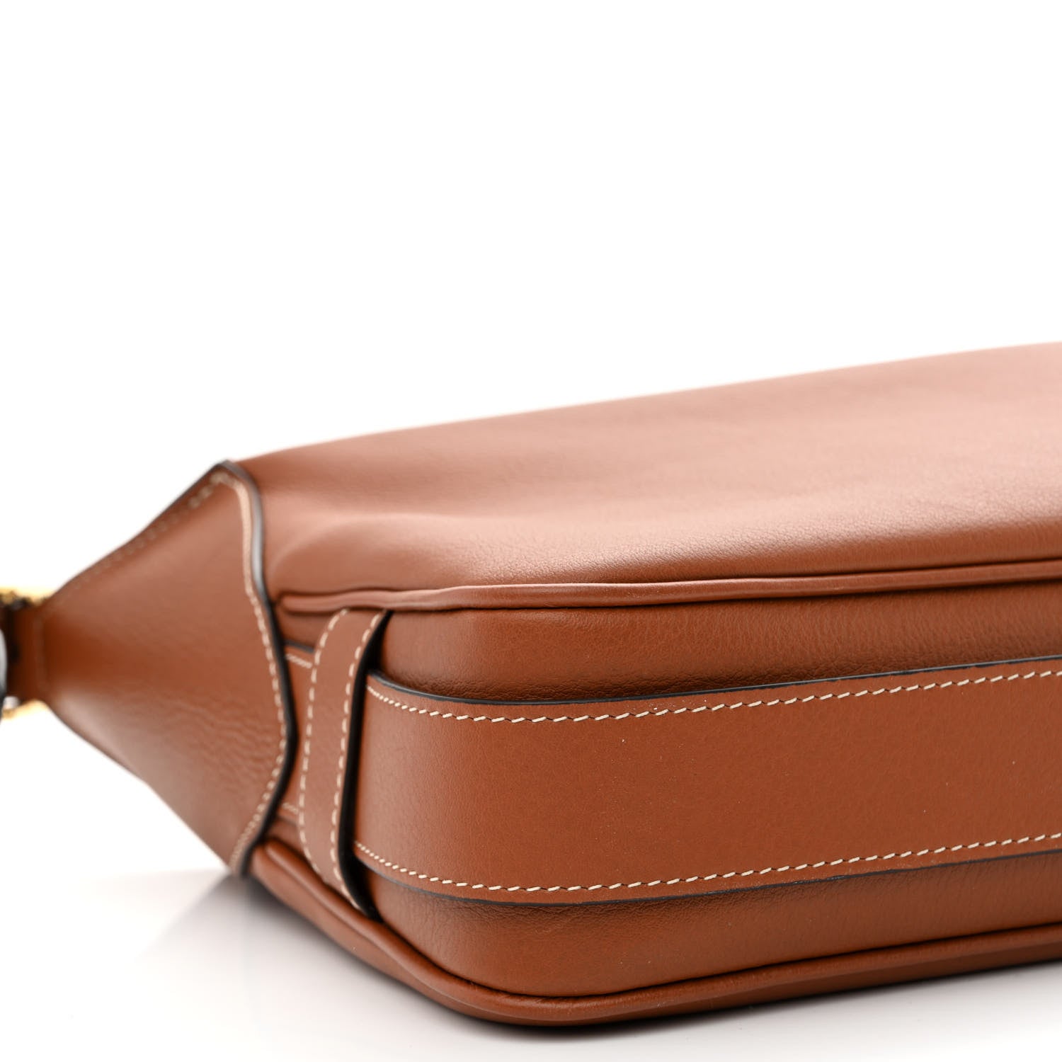 Celine Supple Calfskin Medium Romy Shoulder Bag Tan 8 of 9