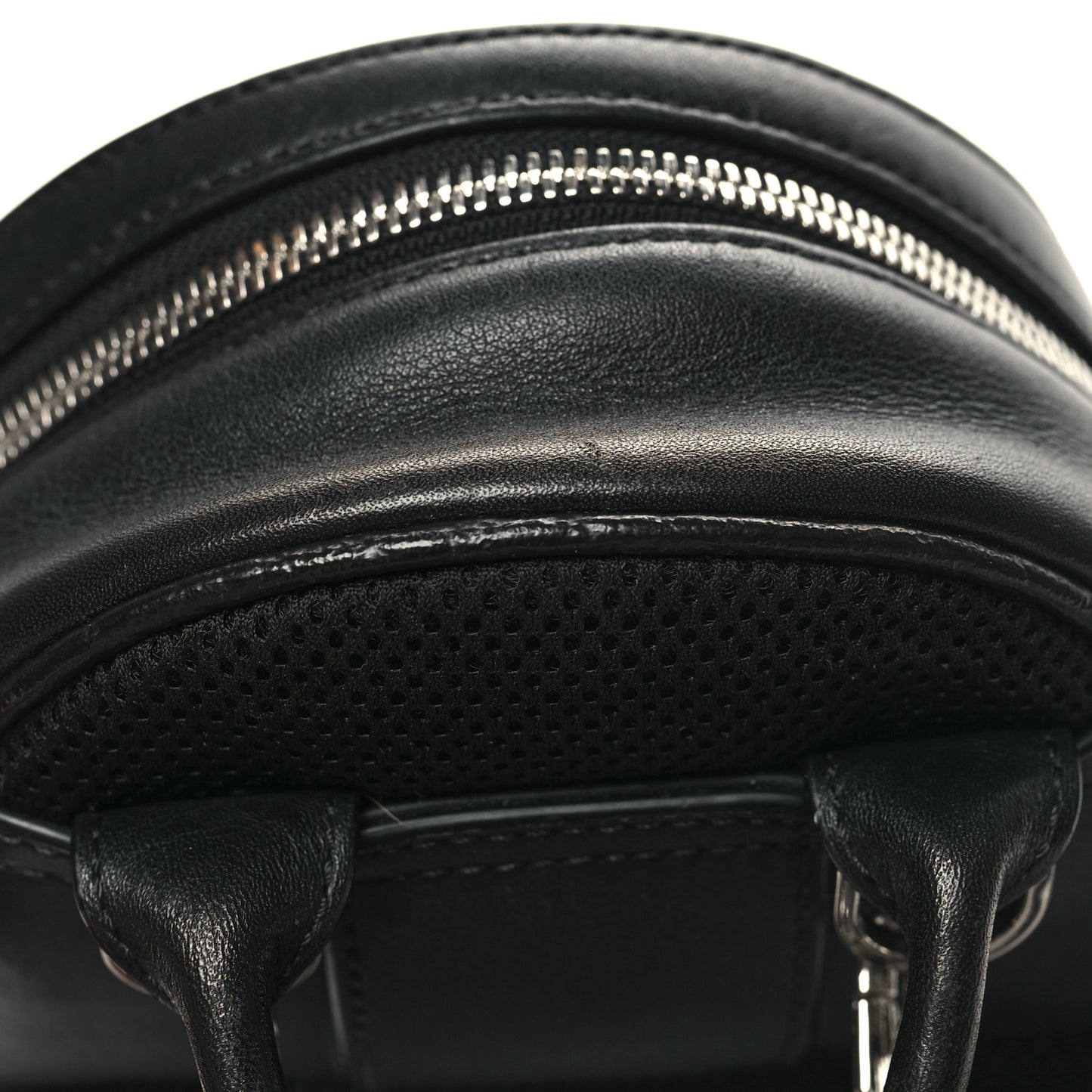 Calfskin Pop Rabbit Mini Backpack Black