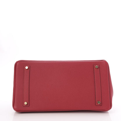 Hermes Togo Birkin 35 Rouge Grenat 6 of 36