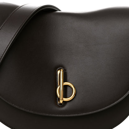 Burberry Calfskin Rocking Horse Crossbody Brown 9 of 12