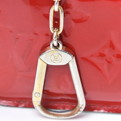 Louis Vuitton Vernis Key Pouch Cherry 8 of 12
