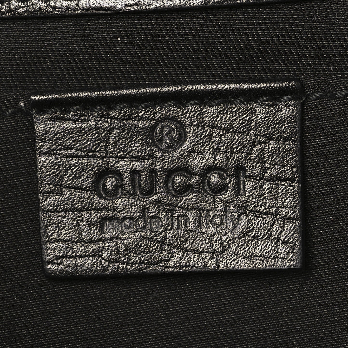 Monogram Web Horsebit Chain Clutch Black