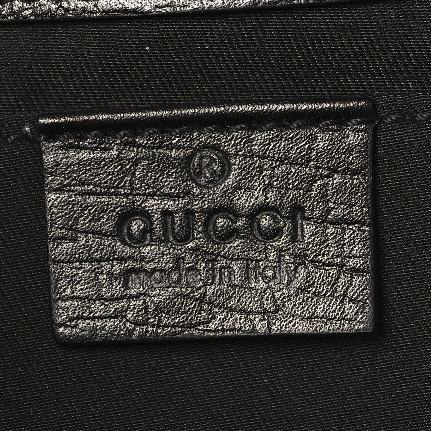 Gucci Monogram Web Horsebit Chain Clutch Black 6 of 11