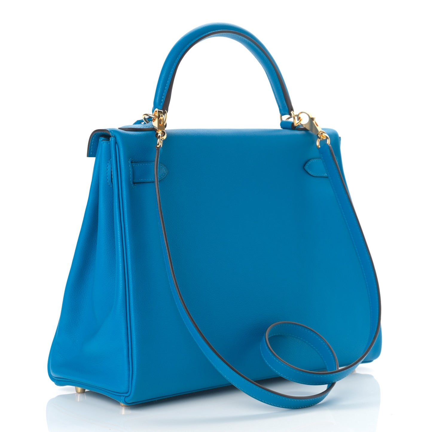 Evercolor Kelly Retourne 32 Bleu Hydra