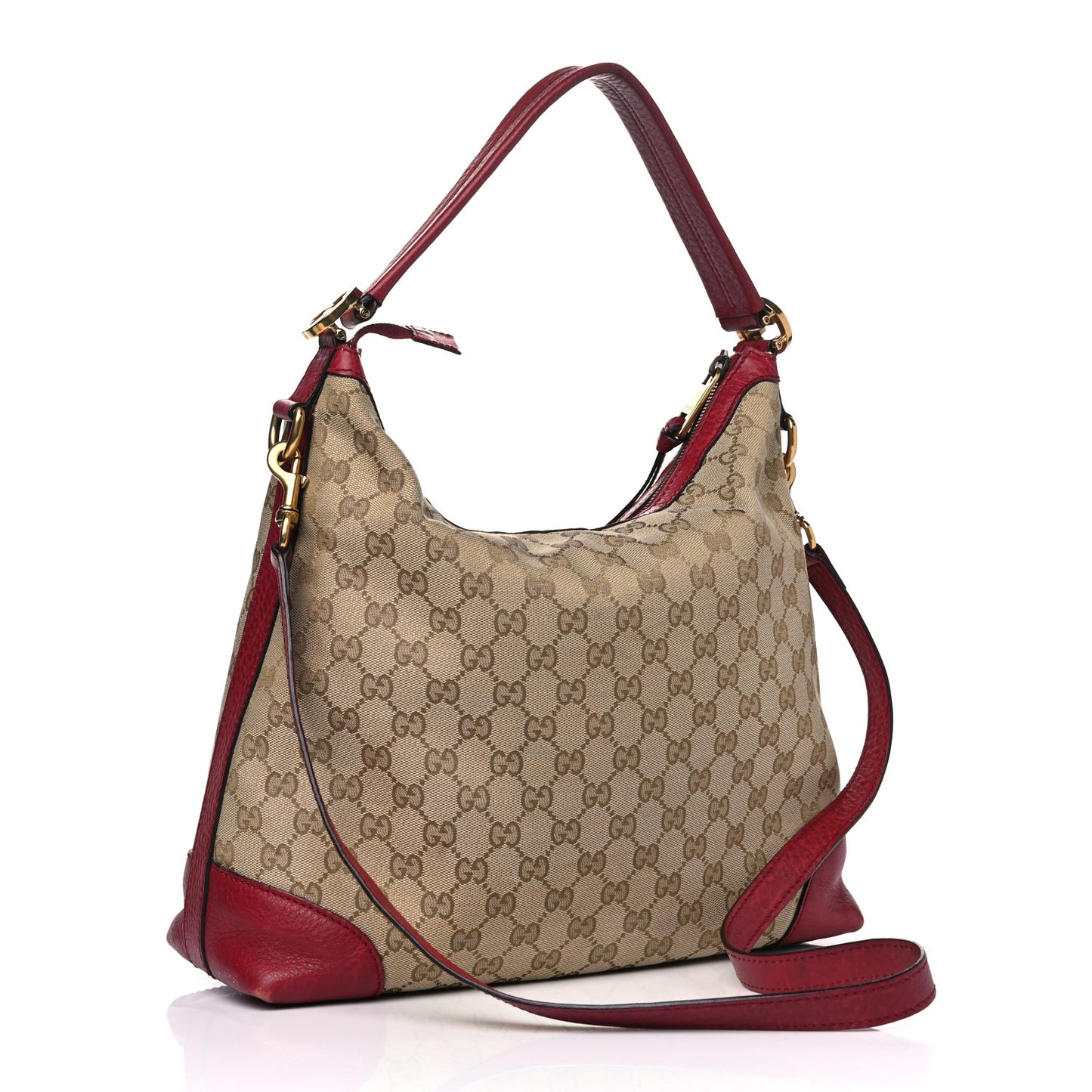 Monogram Small Miss GG Hobo Red