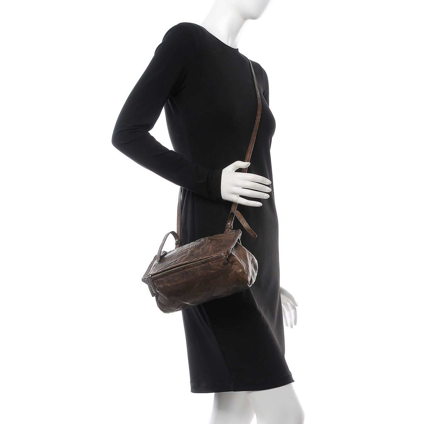 Tumbled Sheepskin Mini Pandora Brown