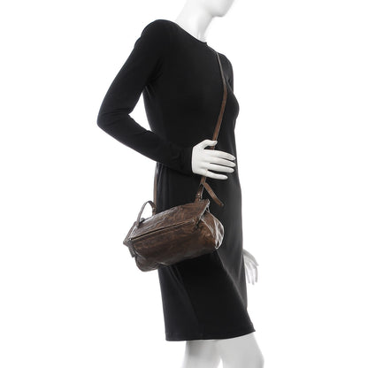 Givenchy Tumbled Sheepskin Mini Pandora Brown 2 of 15