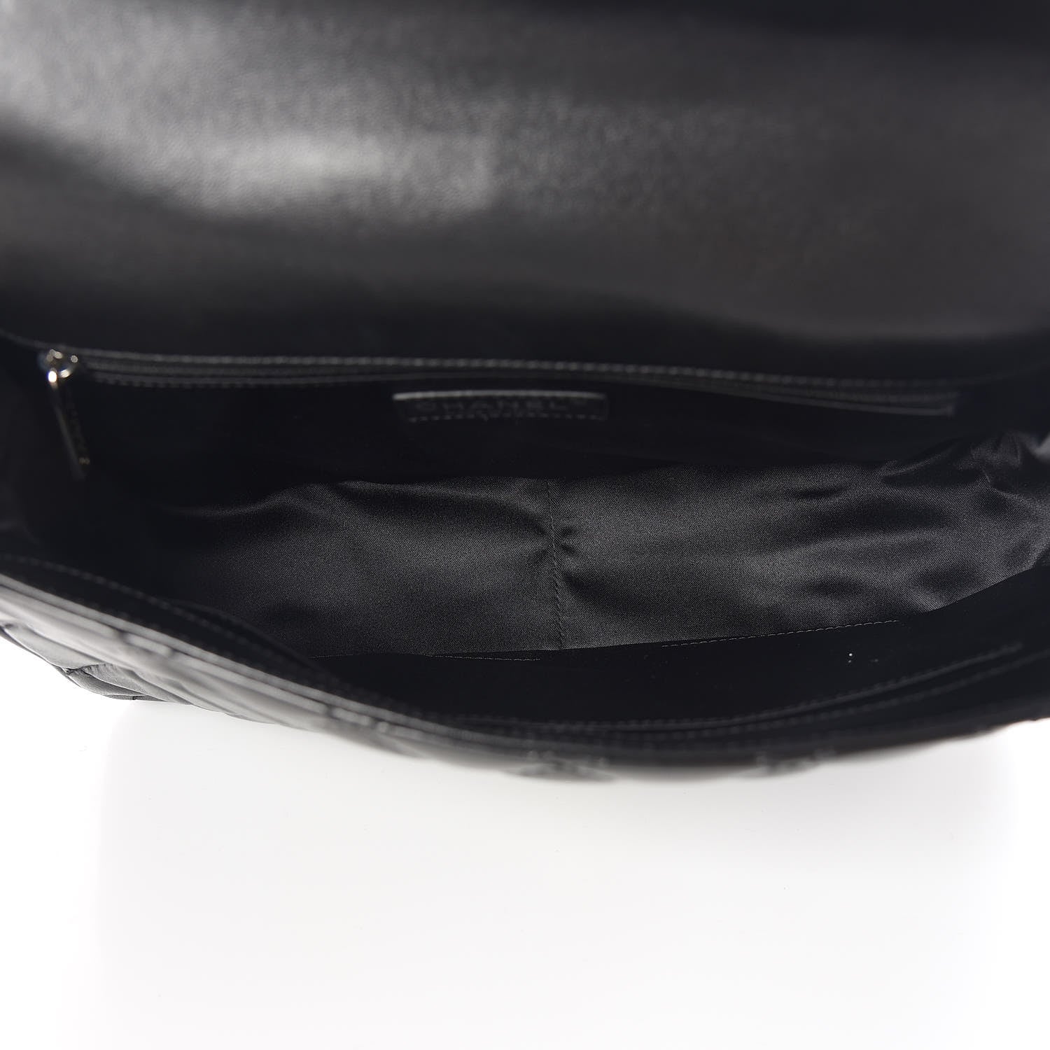 Chanel Lambskin Quilted Jumbo Easy Carry Flap Black 5 of 13