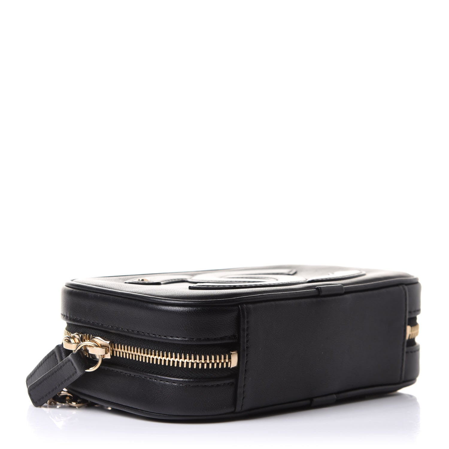 Chanel Calfskin CC Mania Camera Case Black 4 of 11