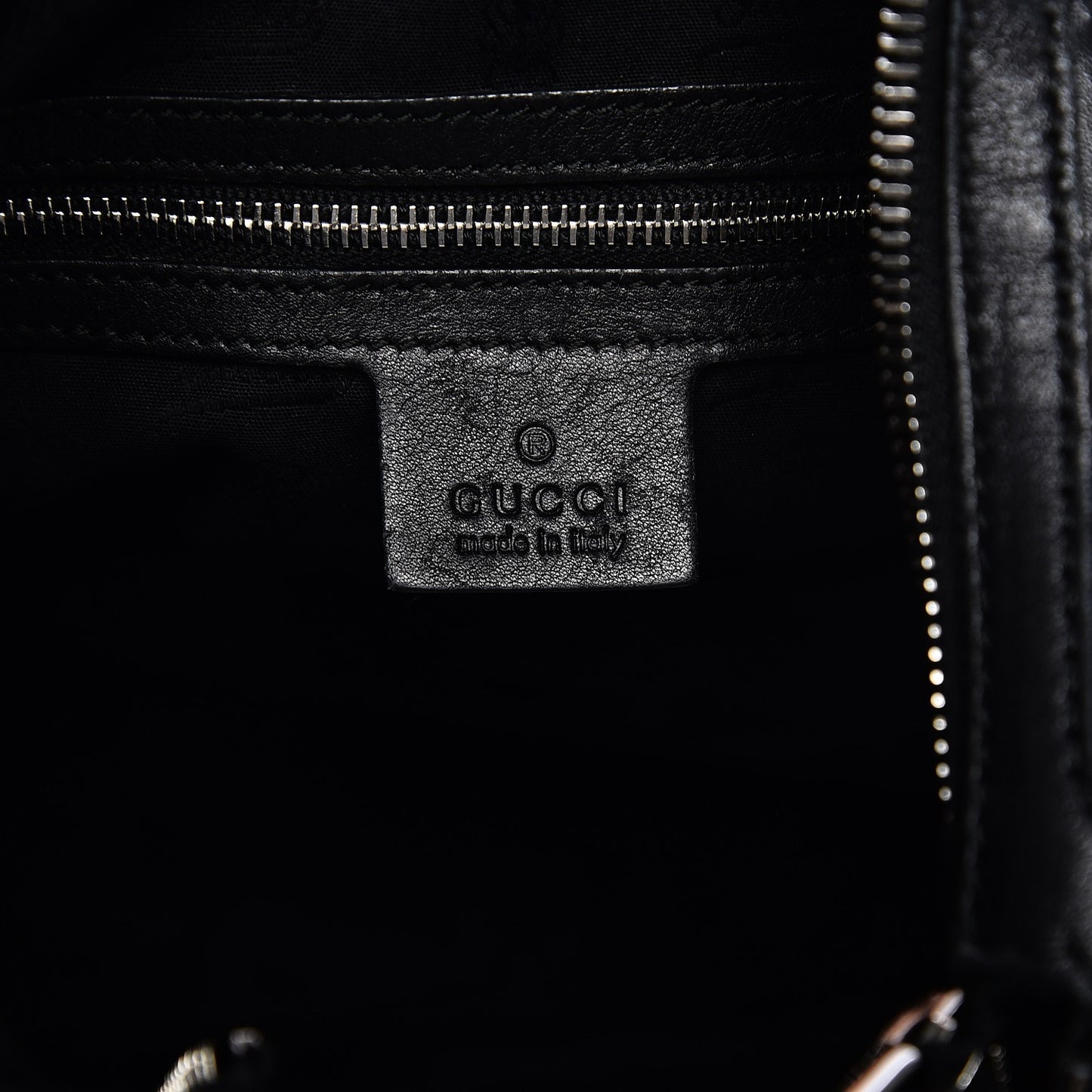 Guccissima Medium GG Twins Hobo Black