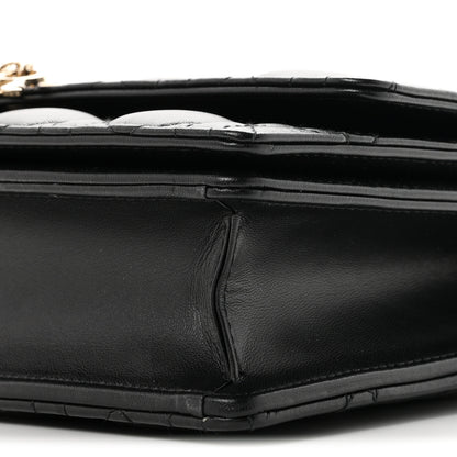 Christian Dior Lambskin Cannage My Dior Top Handle Bag Black 9 of 9