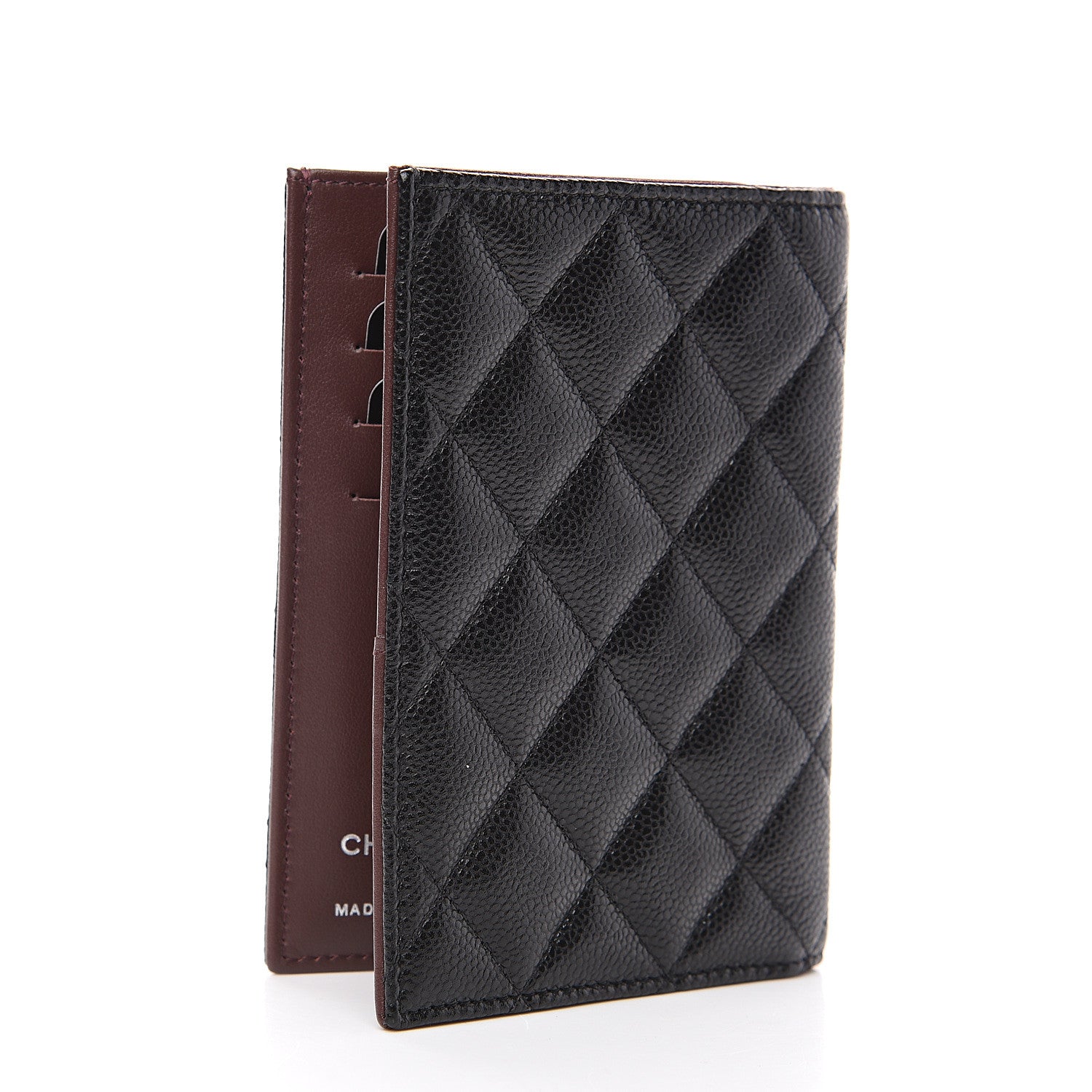 Chanel Caviar Quilted Passport Holder Black 2 of 6