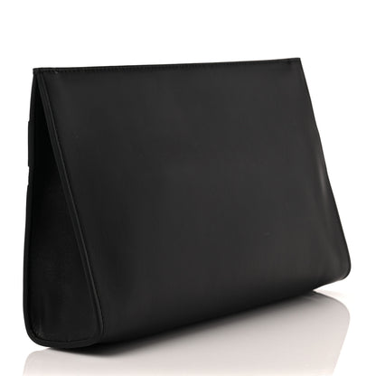 Lanvin Calfskin Regllisse Clutch Black 3 of 8