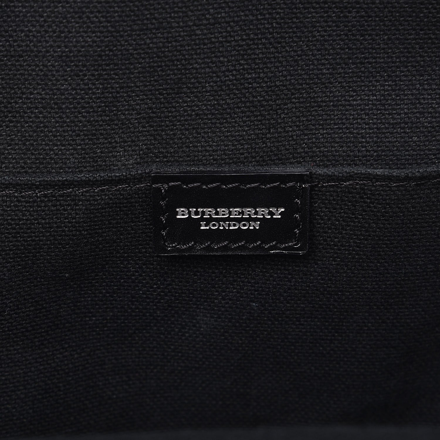 Burberry Canvas House Check Backpack Black 7 of 11