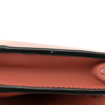 Bottega Veneta Nappa Intrecciato Studded Embellished Chain Wallet Tan Corallo 12 of 14