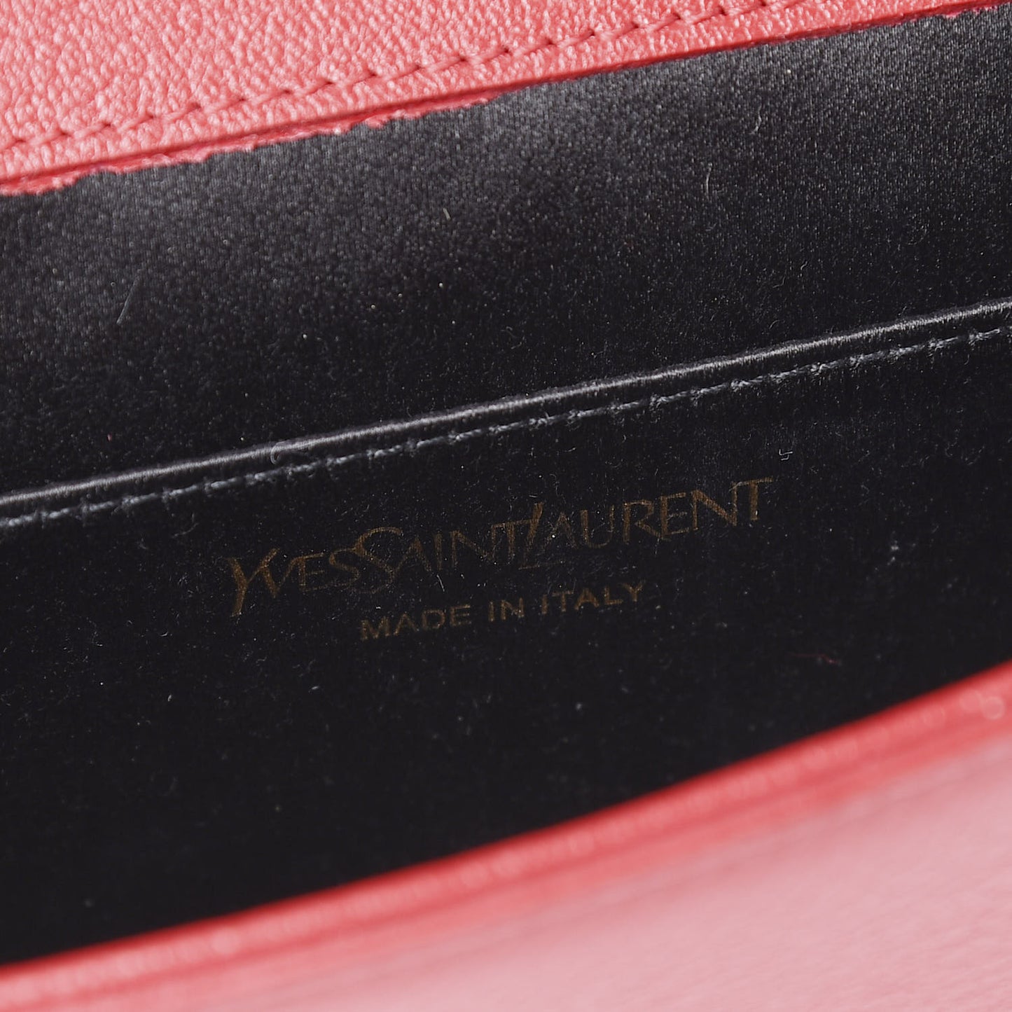 Calfskin Monogram Large Belle De Jour Clutch Red