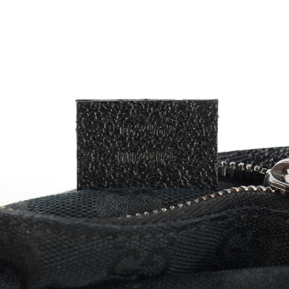 Gucci GG Monogram Double Pocket Belt Bag Black 8 of 8