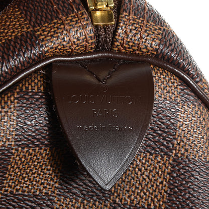 Louis Vuitton Damier Ebene Speedy 30 6 of 7